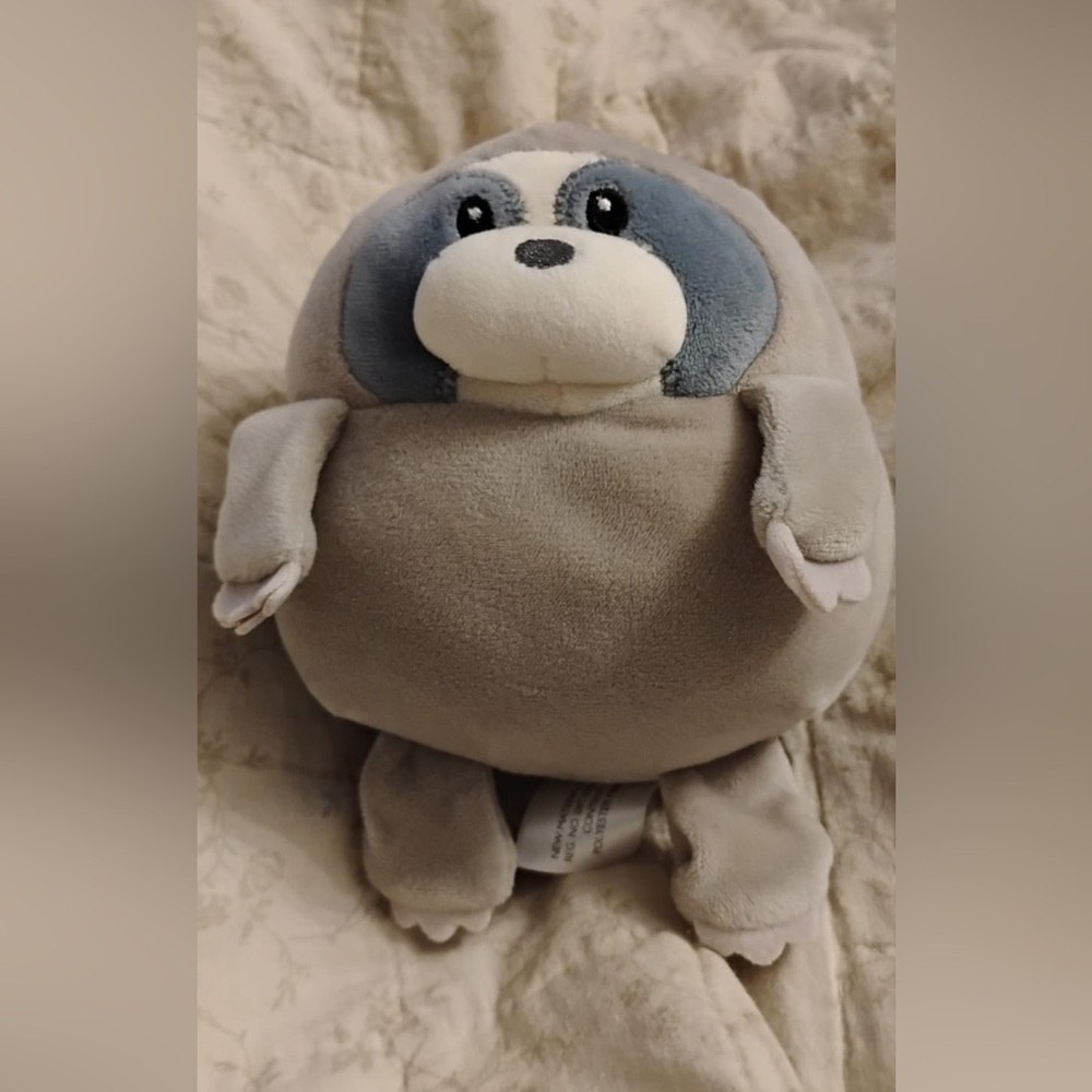 5/$20 🐶 Animal Adventure Gray and White sloth  Stuffed Animal Toy